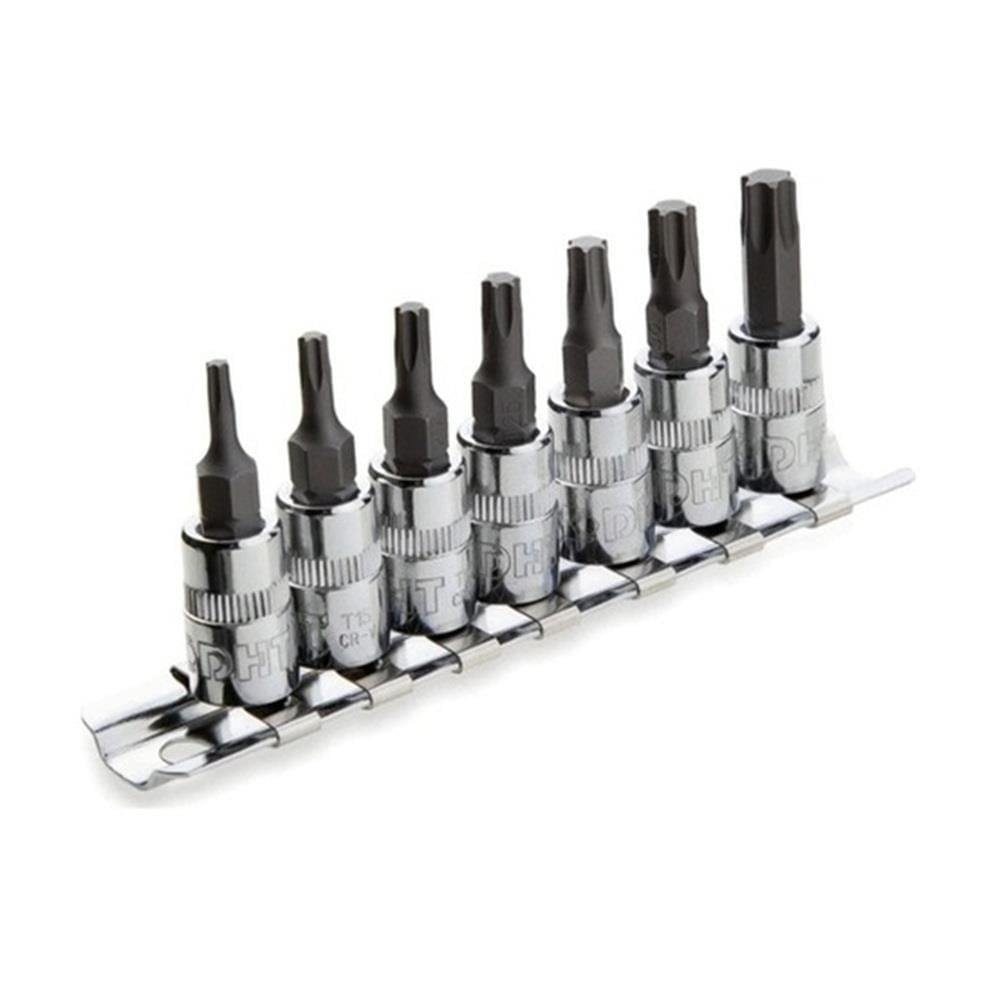 PRODHT D02065107 1/4 Torx Uçlu Lokma Takımı 7 Parça