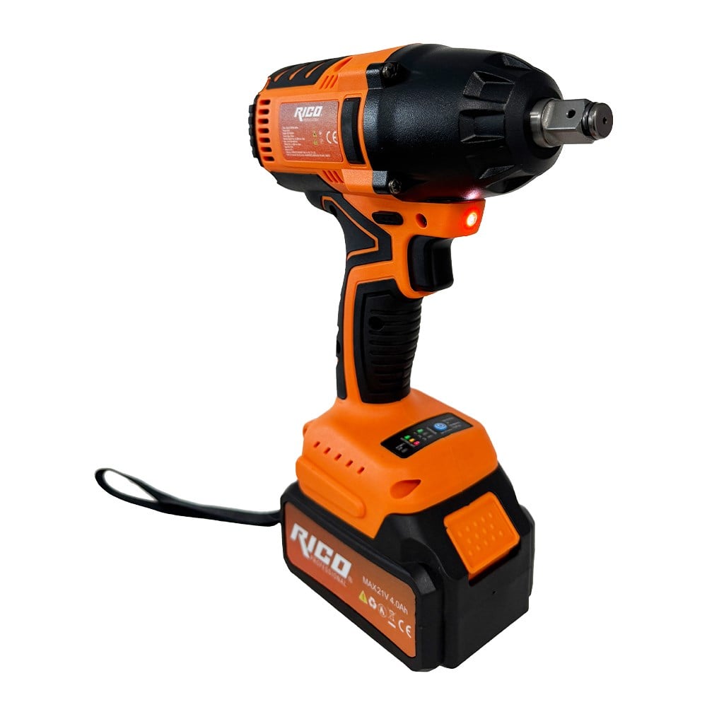 RICO 028-RE0007 1/2 Akülü Somun Sıkma ve Sökme Makinesi 650Nm 21V 4Ah