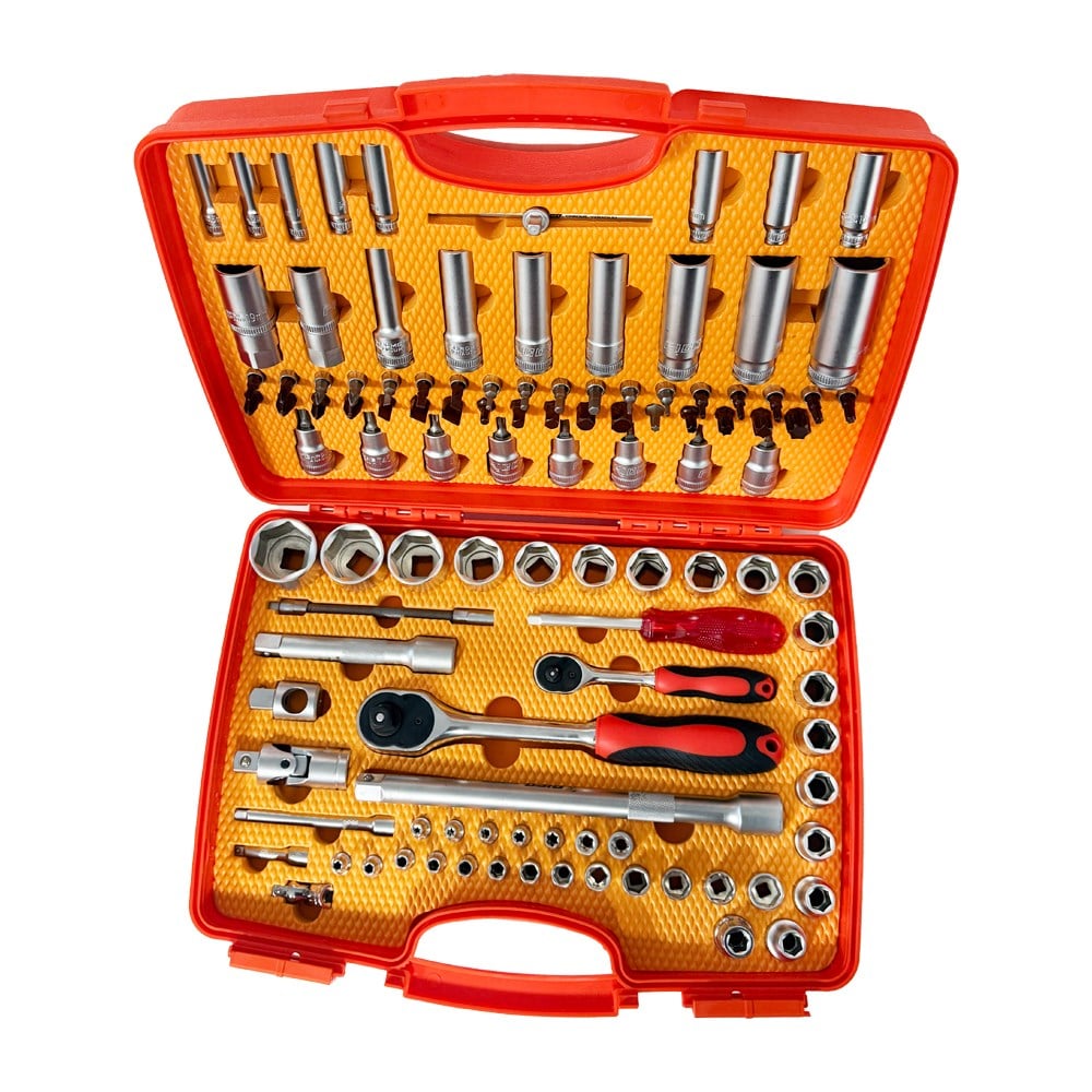 RICO 006-RC1011 1/2 ve 1/4 Altı Köşe Lokma Takımı 110 Parça