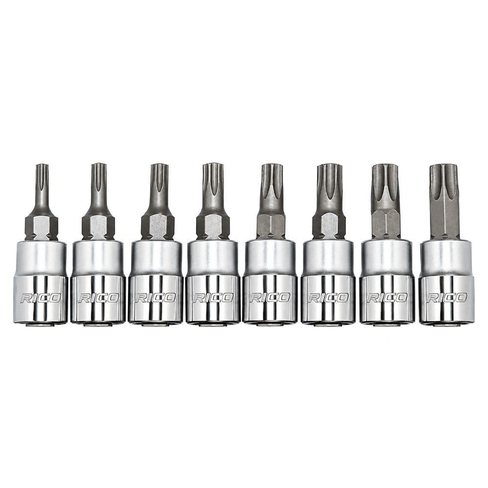 RICO 1/4 Lokmalı Torx Uç 8 Parça