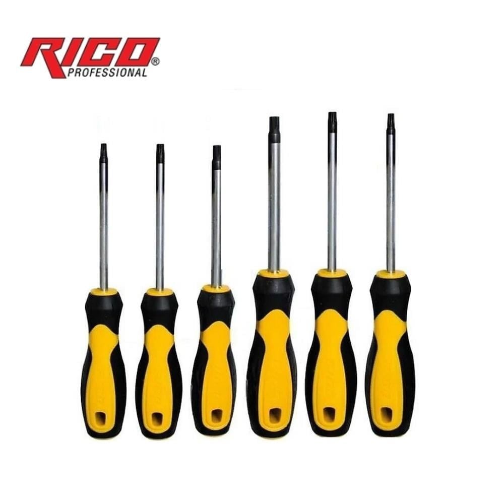 RICO 003-RK0051 Torx Uçlu Tornavida Takımı 6 Parça