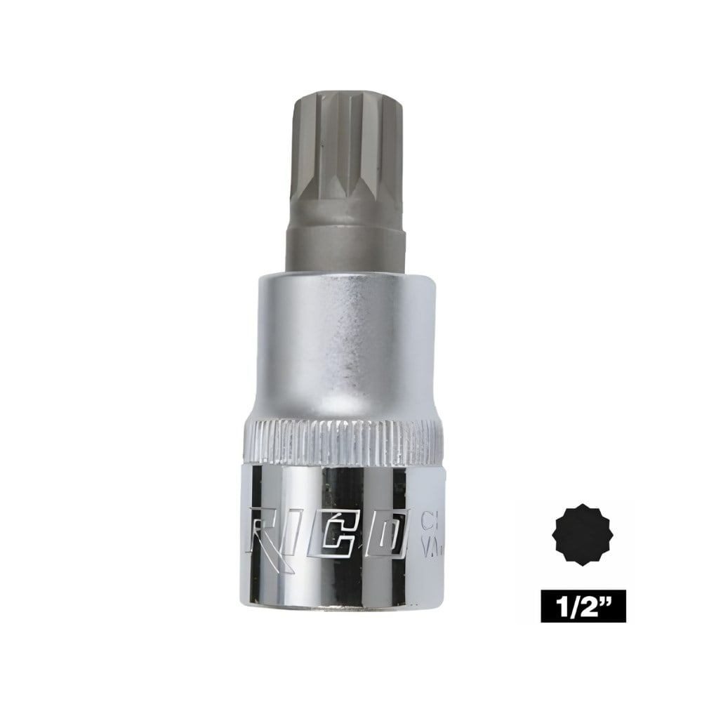 RICO 1/2 M12 Lokmalı Bits Uç Kısa 58 Mm