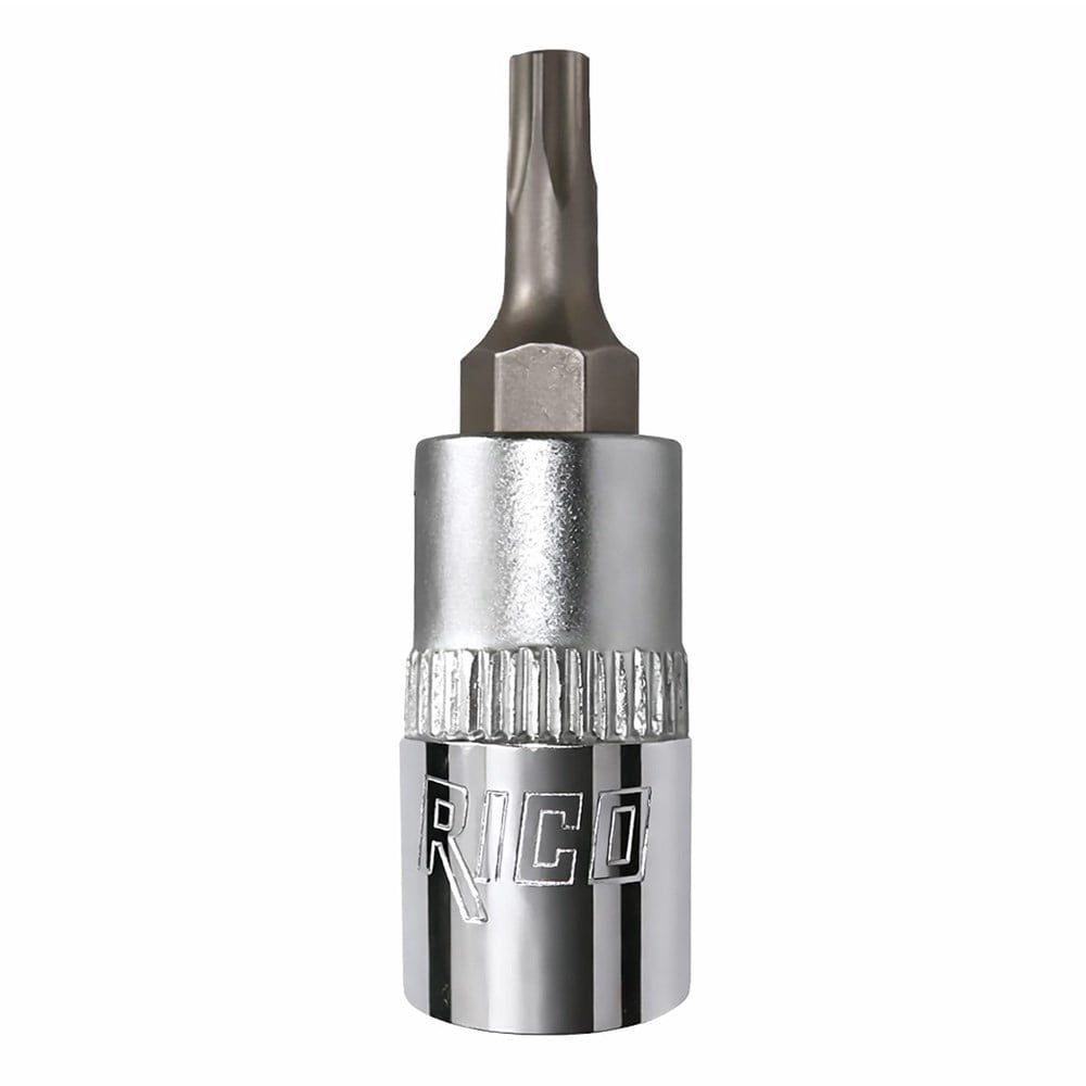 RICO 1/4 LTS20H Lokmalı Torx Bits Uç Delikli 5 Köşe