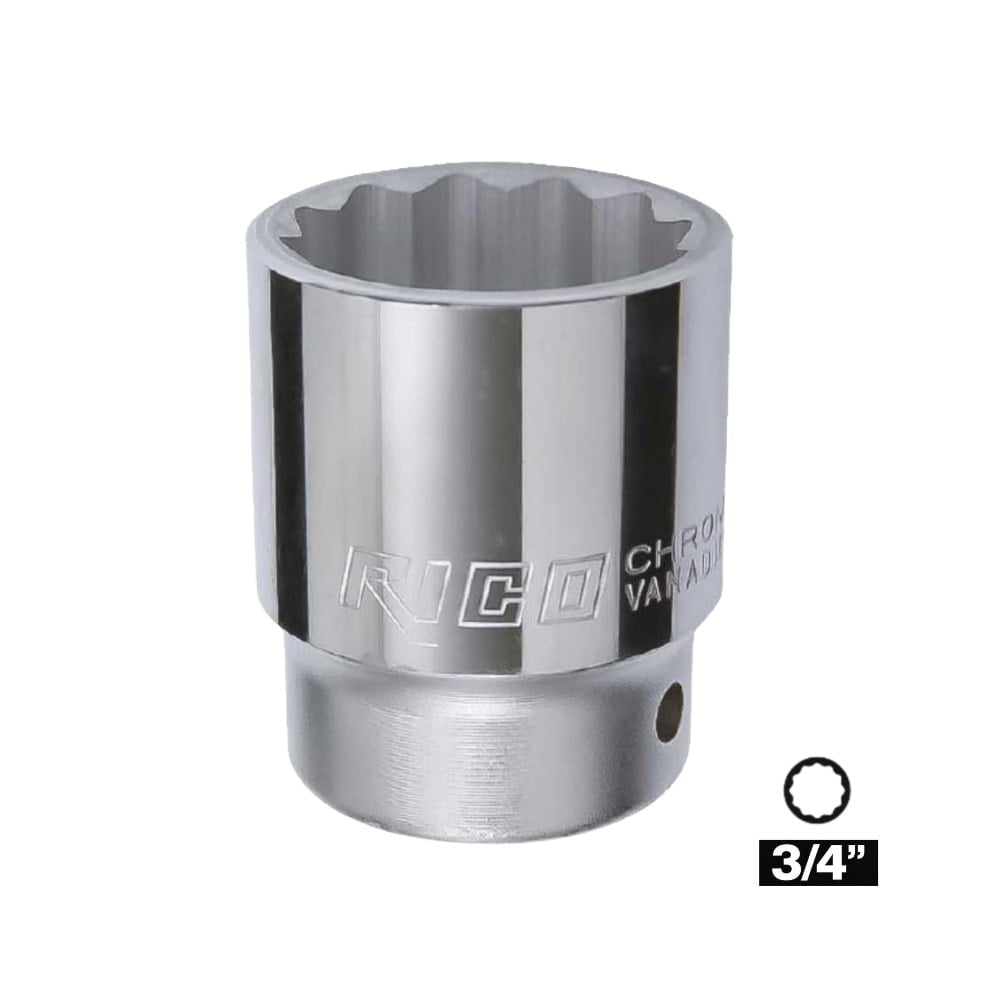 RICO 3/4 On İki Köşe Ağır Lokma 65 Mm