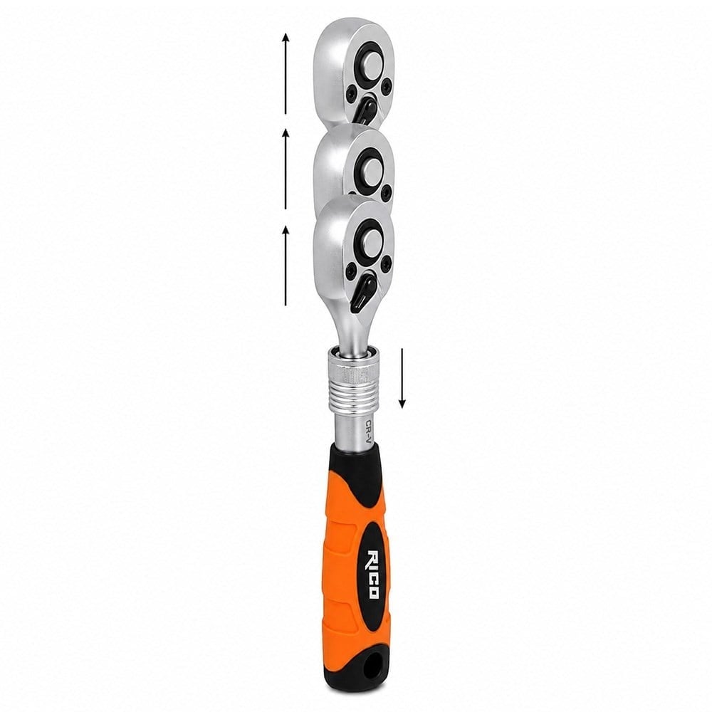 RICO 007-RC3872 3/8 Lokma Cırcır Kolu 72 Diş