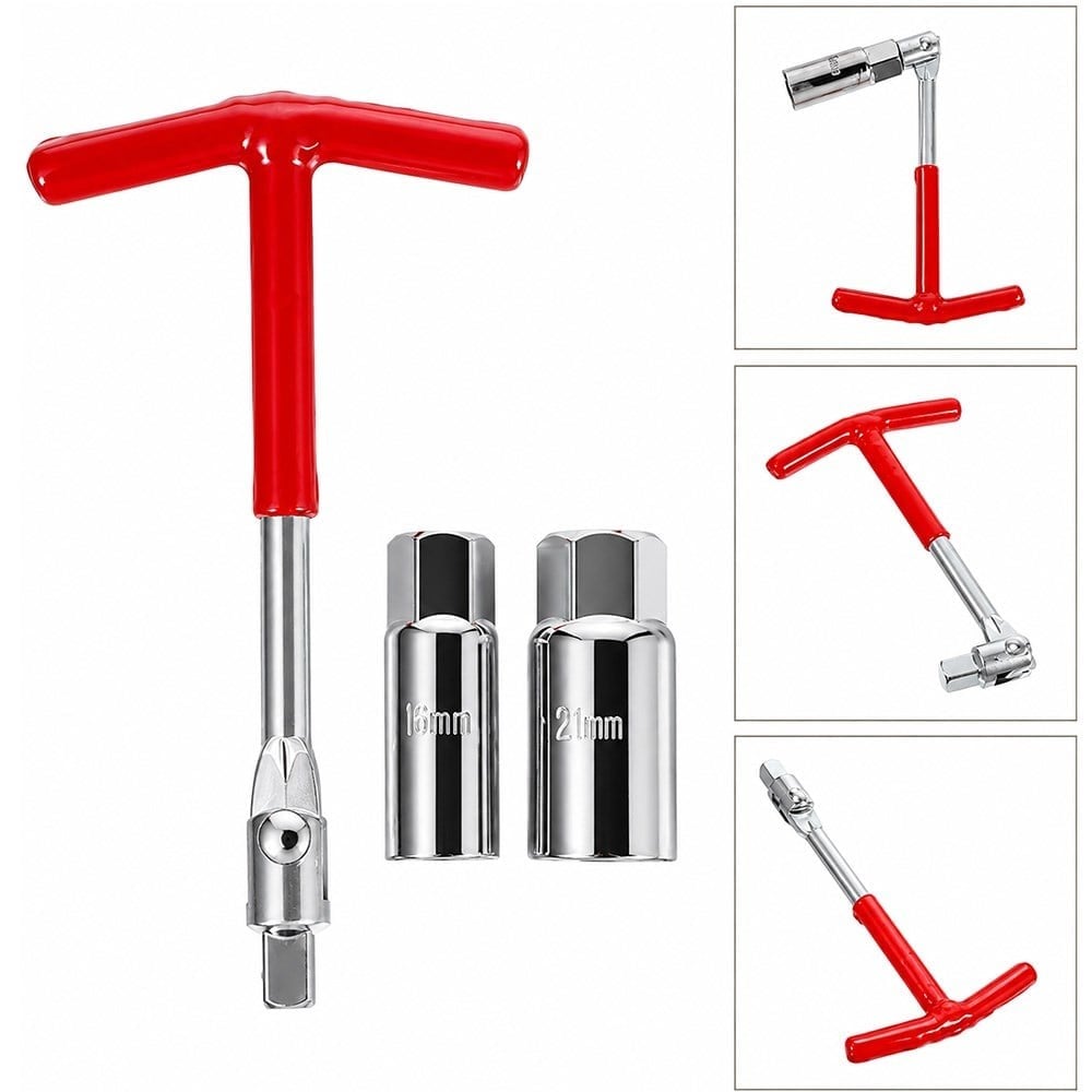 RICO T Kollu Mafsallı Buji Lokma Anahtarı 16 - 21 Mm