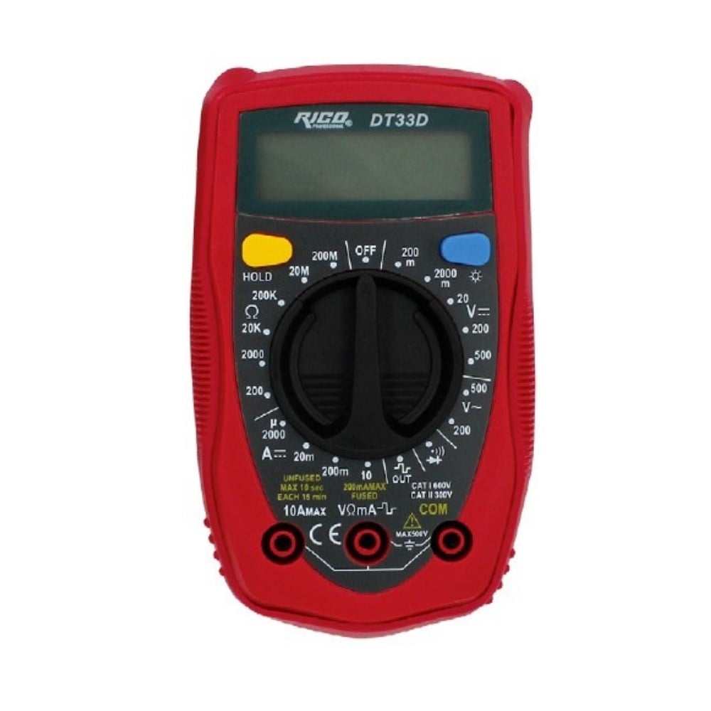 RICO 011-RC0033 UT 33D Digital Multimetre