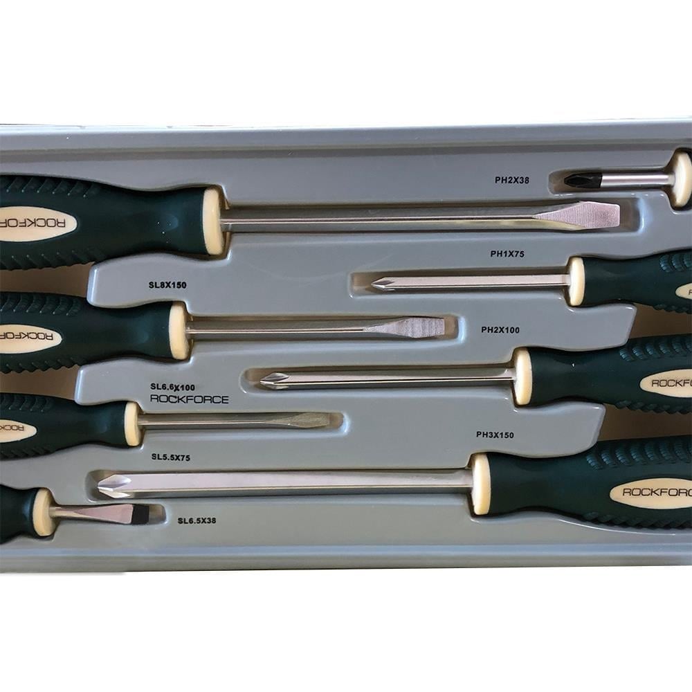 ROCKFORCE Darbeli Tornavida Takımı 8 Parça