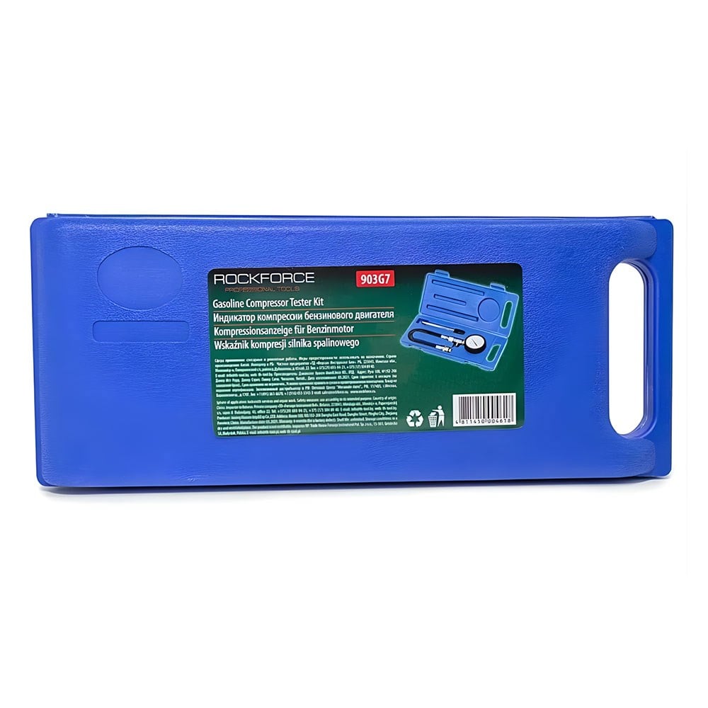 ROCKFORCE Kompresyon Test Kiti Benzin 3-20 Bar ( М14 - М18 )