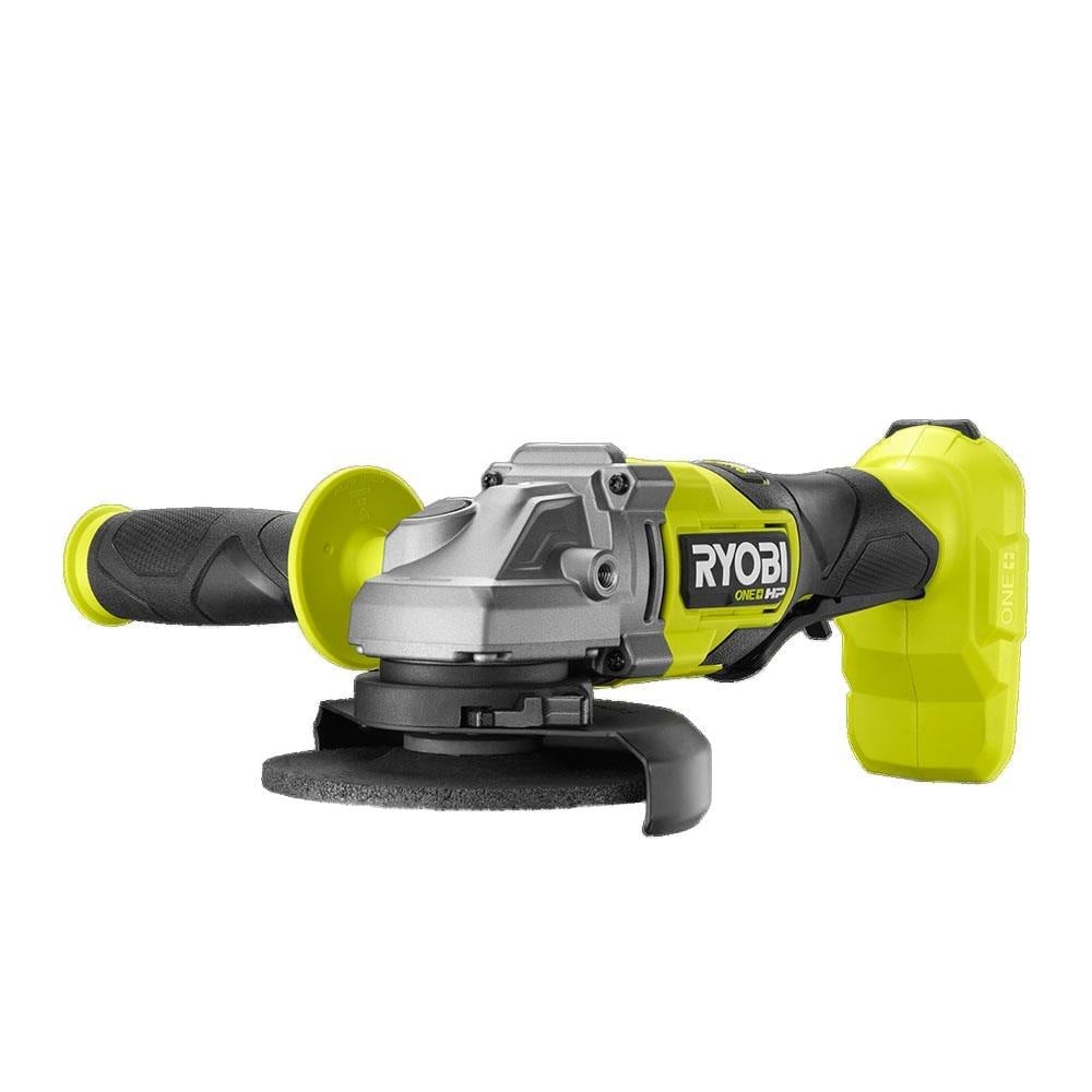 RYOBI RAG18X-0 Akülü Avuç Taşlama Makinesi Kömürsüz 18V Li-Ion 125 Mm - (Aküsüz)