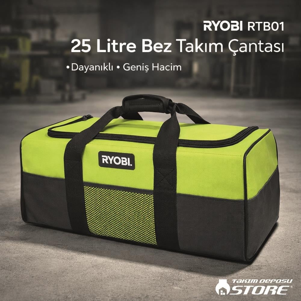 RYOBI RTB01 Bez Takım Çantası Çok Amaçlı 25 Litre