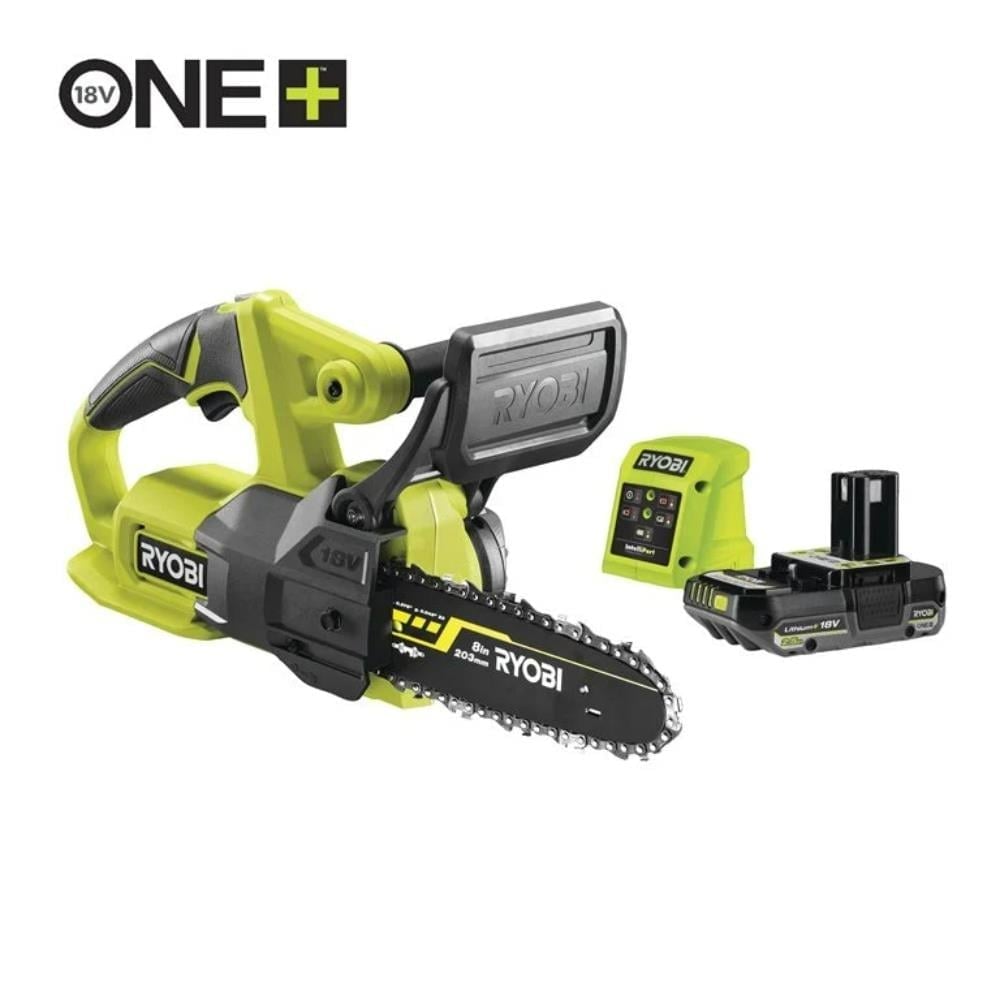RYOBI RY18CS20A-125 Akülü Ağaç Kesme Motoru Kömürsüz One+ 20 cm
