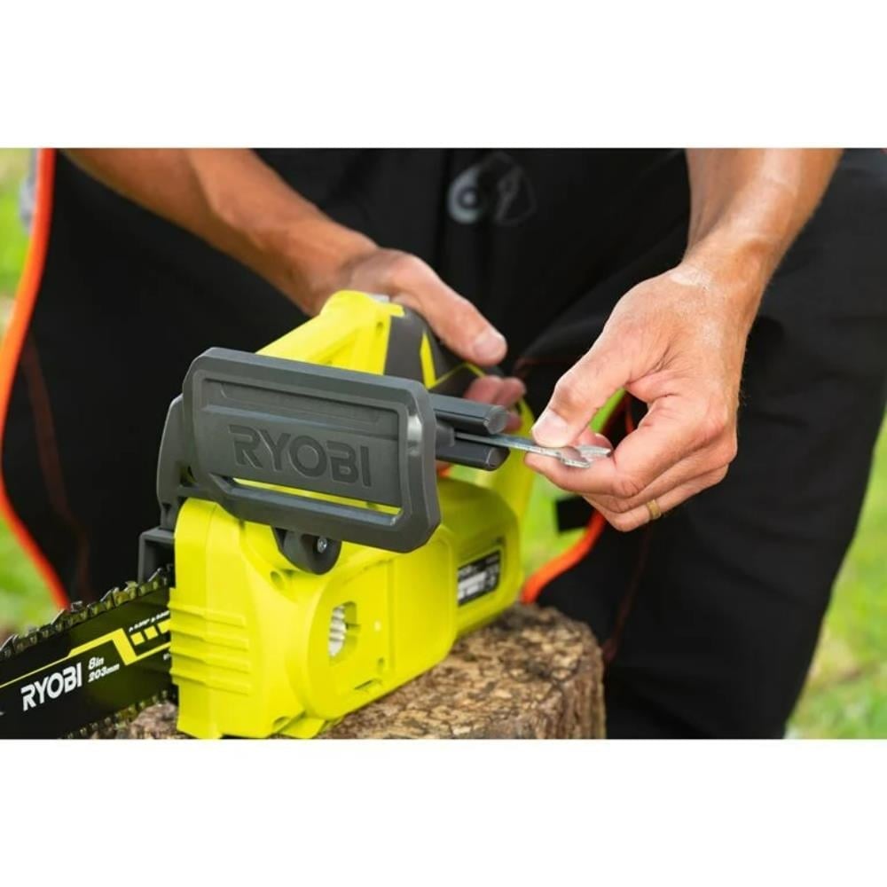 RYOBI RY18CS20A-125 Akülü Ağaç Kesme Motoru Kömürsüz One+ 20 cm