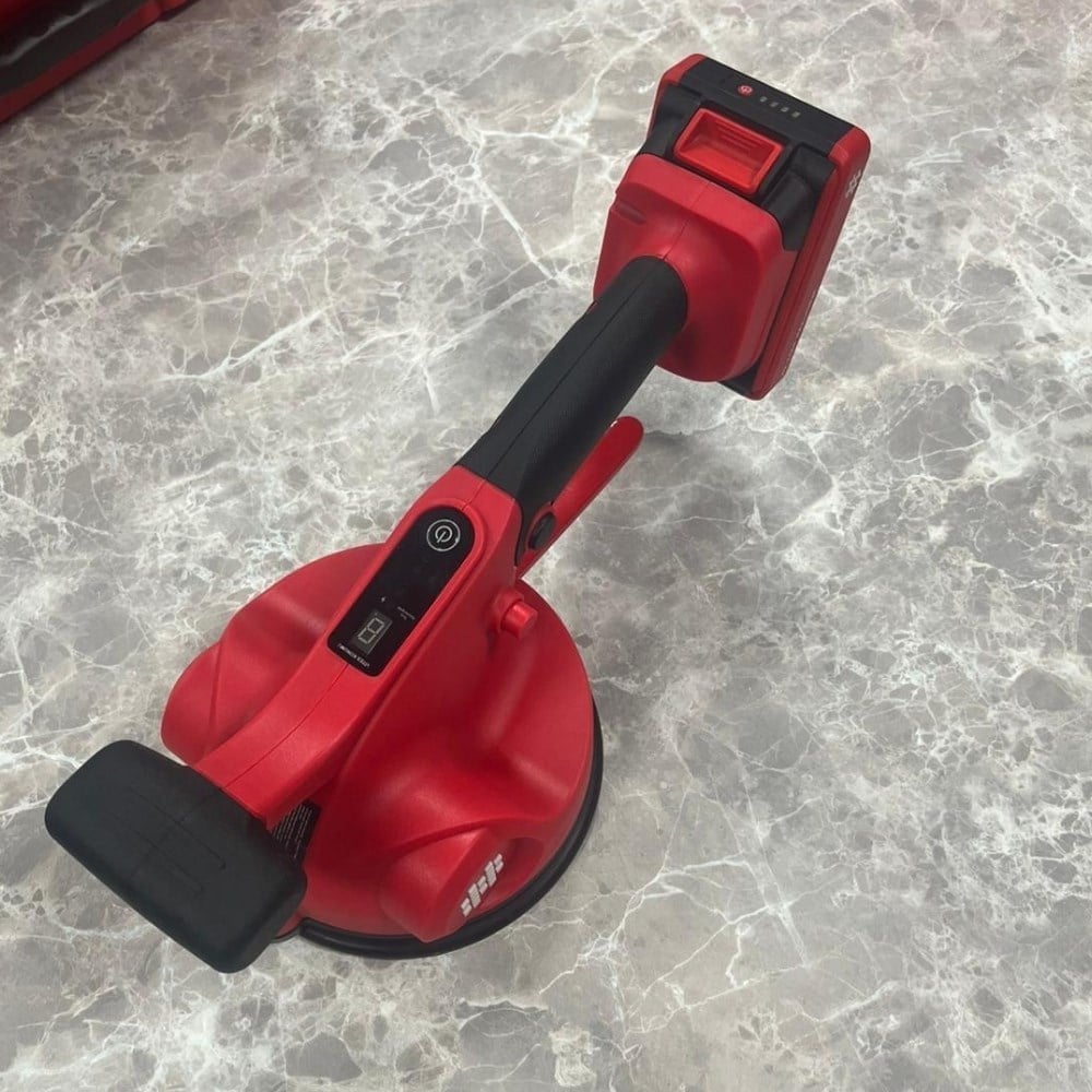 Shijing Tools 9392 Vantuzlu Seramik Fayans Vibratörü Çift Akülü 166 mm