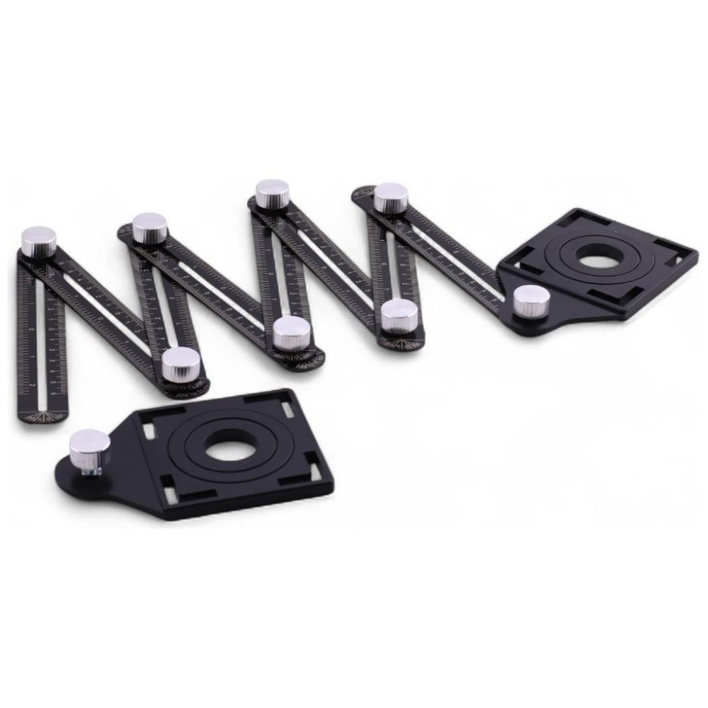 Shijing Tools Akıllı Katlanır Gönye 8 Kat Çok Açılı Ölçüm Cetveli