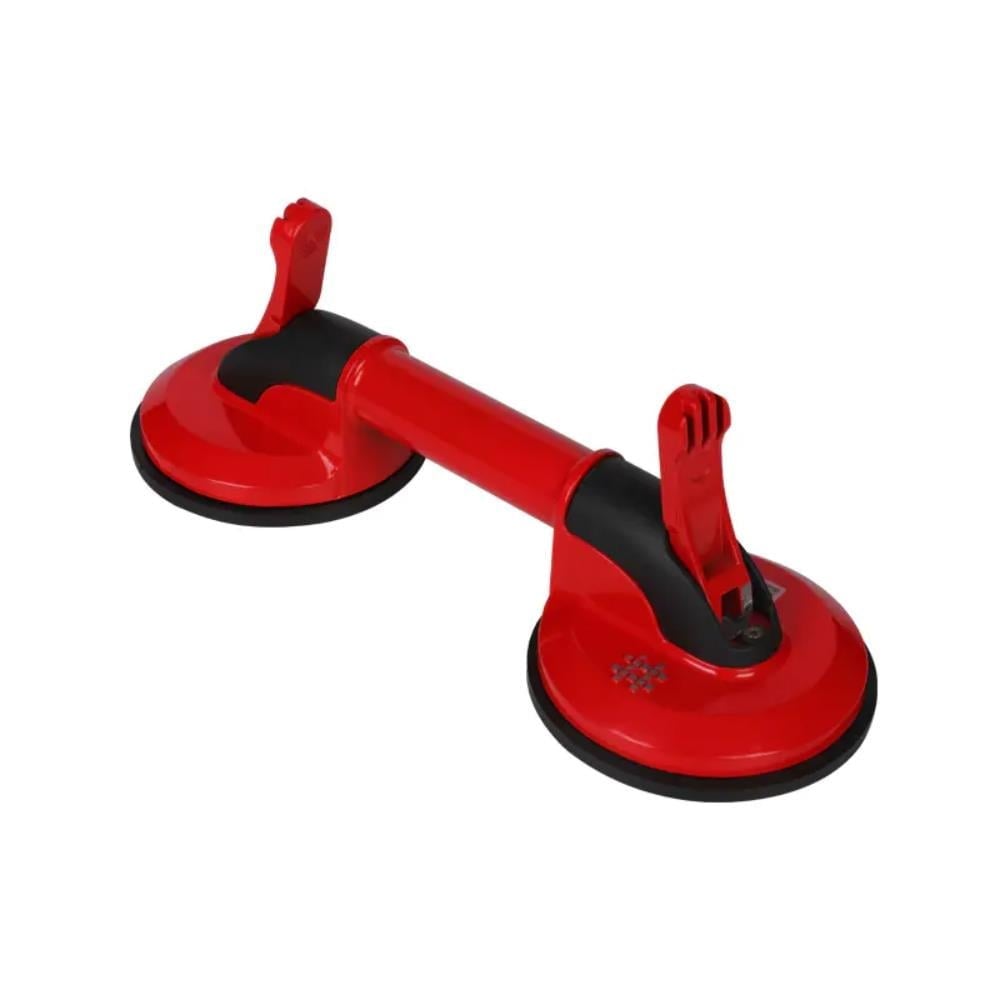 Shijing Tools P620 Çift Kafa Hava Pompalı Vantuz - Cam Granit Seramik Laminat Ayna Taşıma Vantuzu
