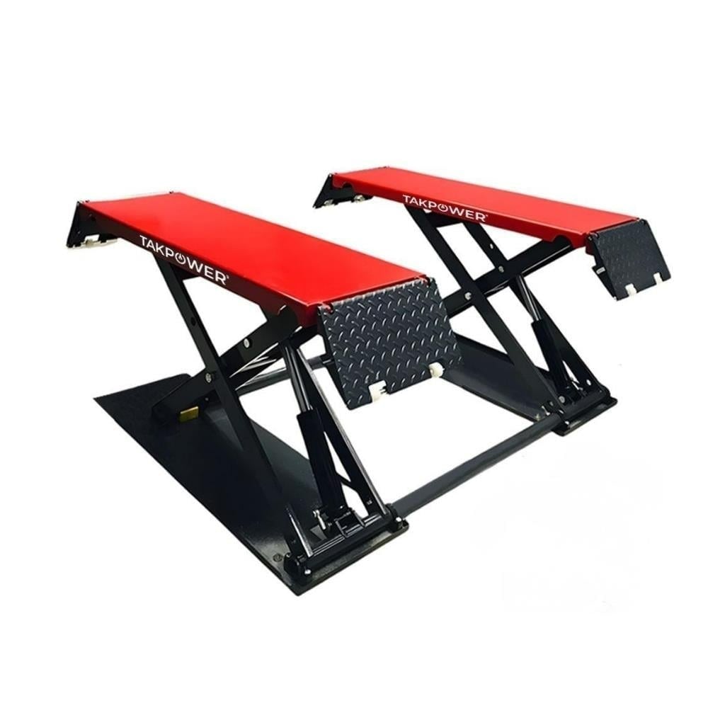 TAKPOWER 3.5 Ton Makaslı Hidrolik Araç Kaldırma Lifti 1 Metre 380 Volt