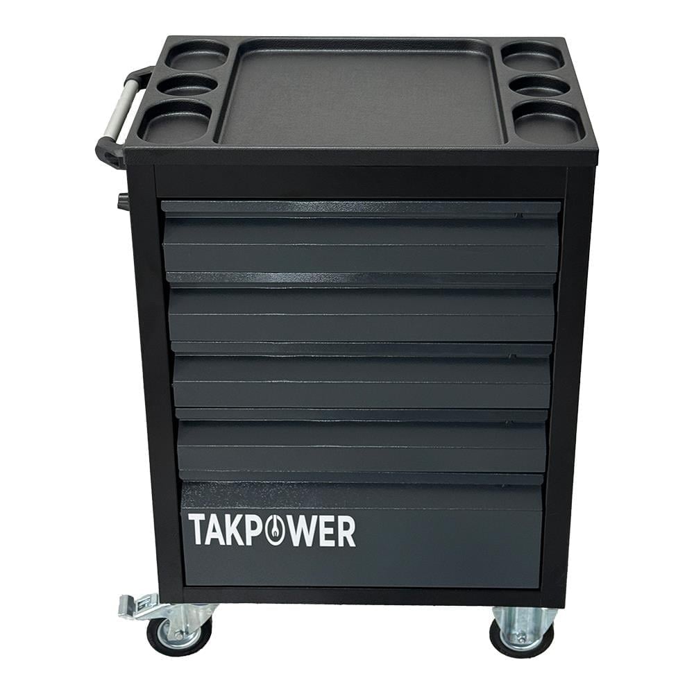 TAKPOWER 5 Çekmeceli Boş Takım Arabası Antrasit