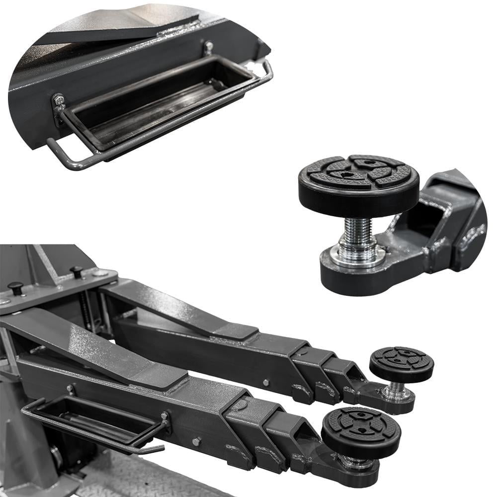 TAKPOWER 5 Ton İki Sütunlu Alttan Bağlantılı Tam Otomatik Araç Kaldırma Lifti