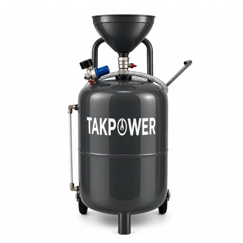 TAKPOWER Havalı Şanzıman Yağ Pompası ve Havalı Yağ Dağıtıcısı 28 LT