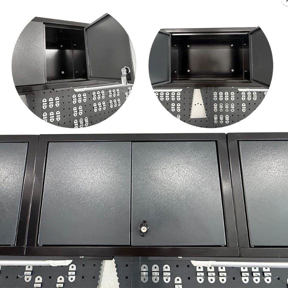 TAKPOWER TTR4431 3 Metre Takım Tezgahı 10 Çekmeceli 10 Dolaplı Ara Bölmeli