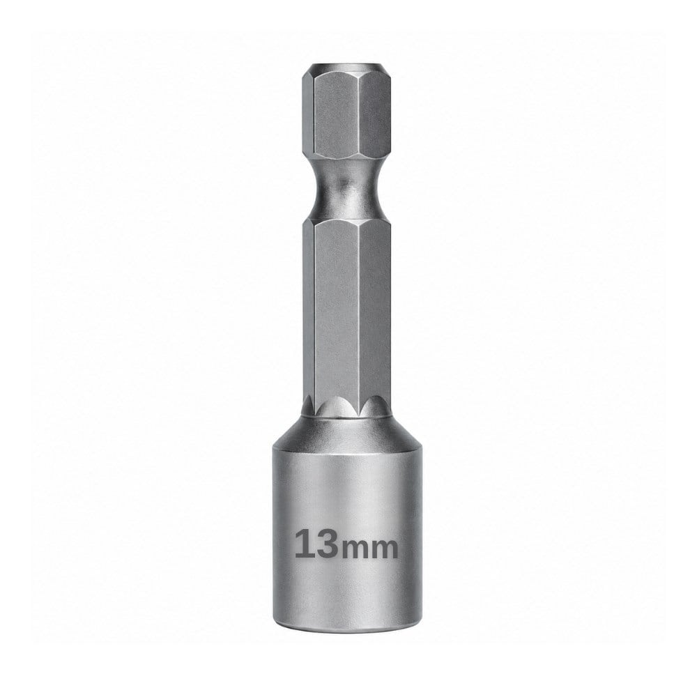 TOMAX Bits Saplı Manyetik Lokma Adaptörü HEX 13 × 65 mm