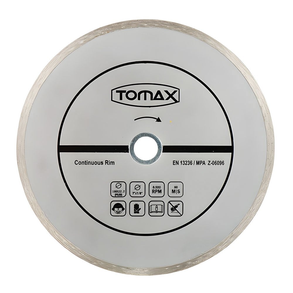 TOMAX Sürekli Elmas Fayans Kesici Disk 115 Mm
