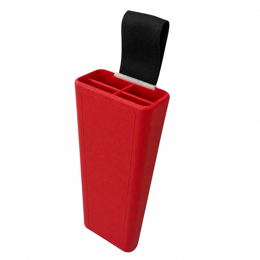 UNIVERSAL 4 Bölmeli Bele Takılan Plastik Bıçak Kılıfı
