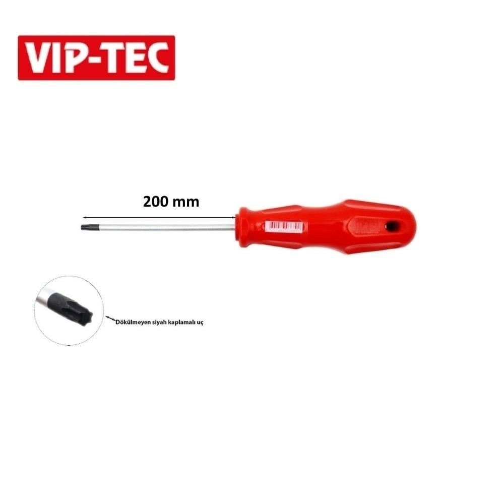 VIP-TEC T30 Torx Uçlu Tornavida 200 mm