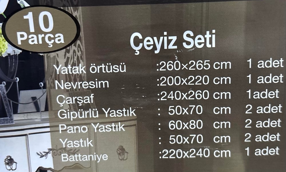 GELİN SETİ 