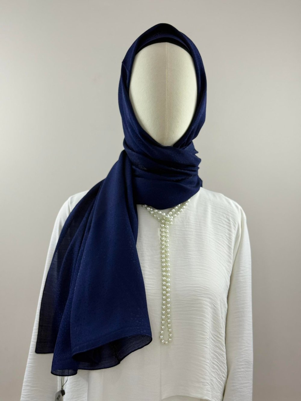 Silk Home | Lacivert Pırıltı Şal