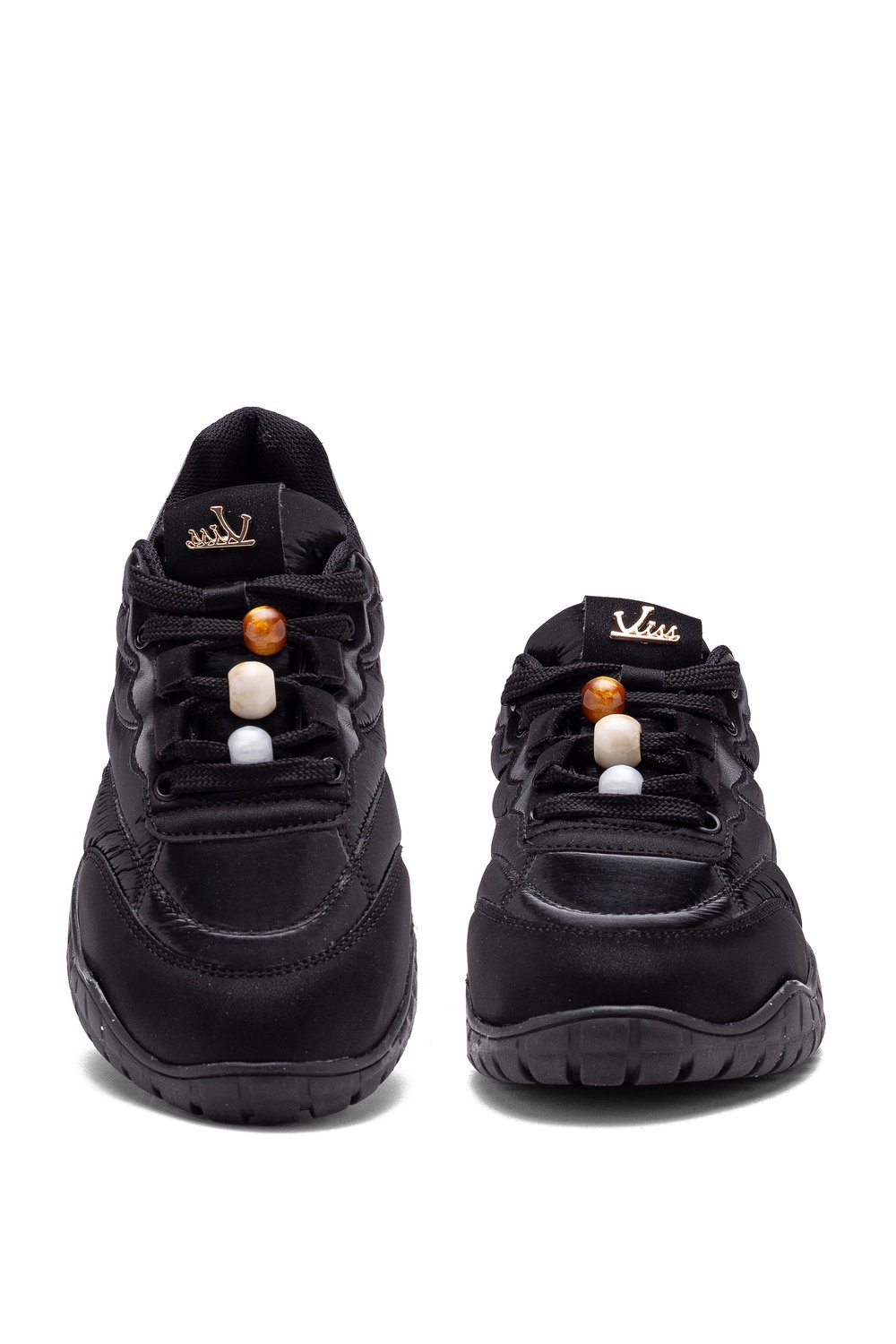 Kadın Bağcıklı Termo Taban Sneaker Yürüyüş Ayakkabısı