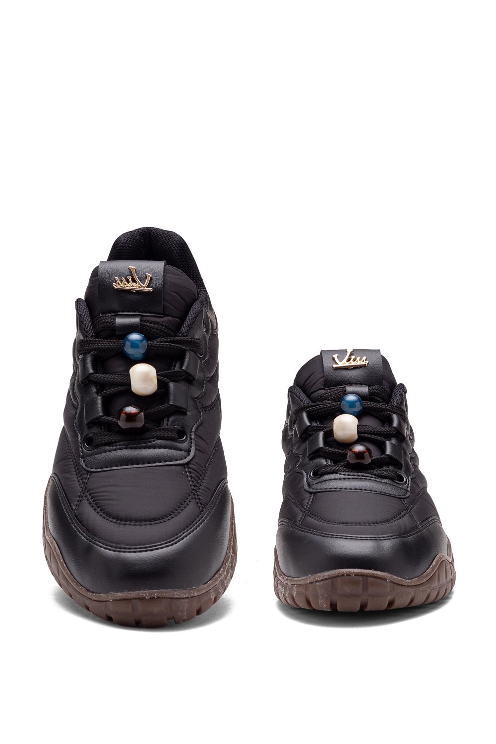 Kadın Bağcıklı Termo Taban Sneaker Yürüyüş Ayakkabısı