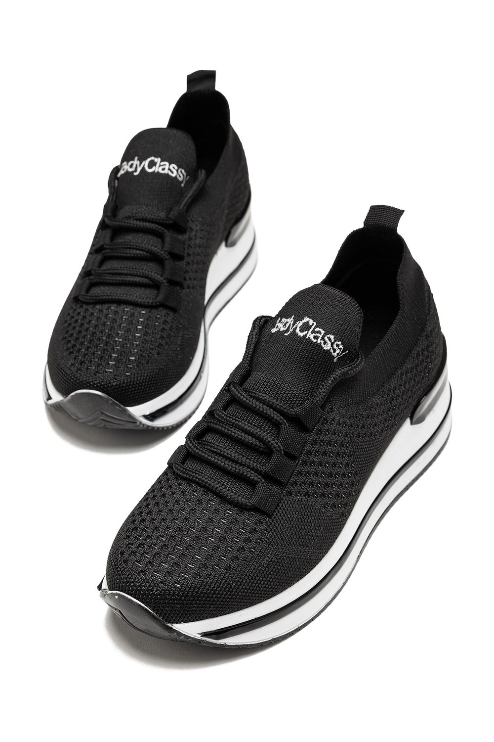 Kadın Ortopedik Taban Yazlık Triko Sneaker Hafif ve Rahat Günlük Spor Ayakkabı
