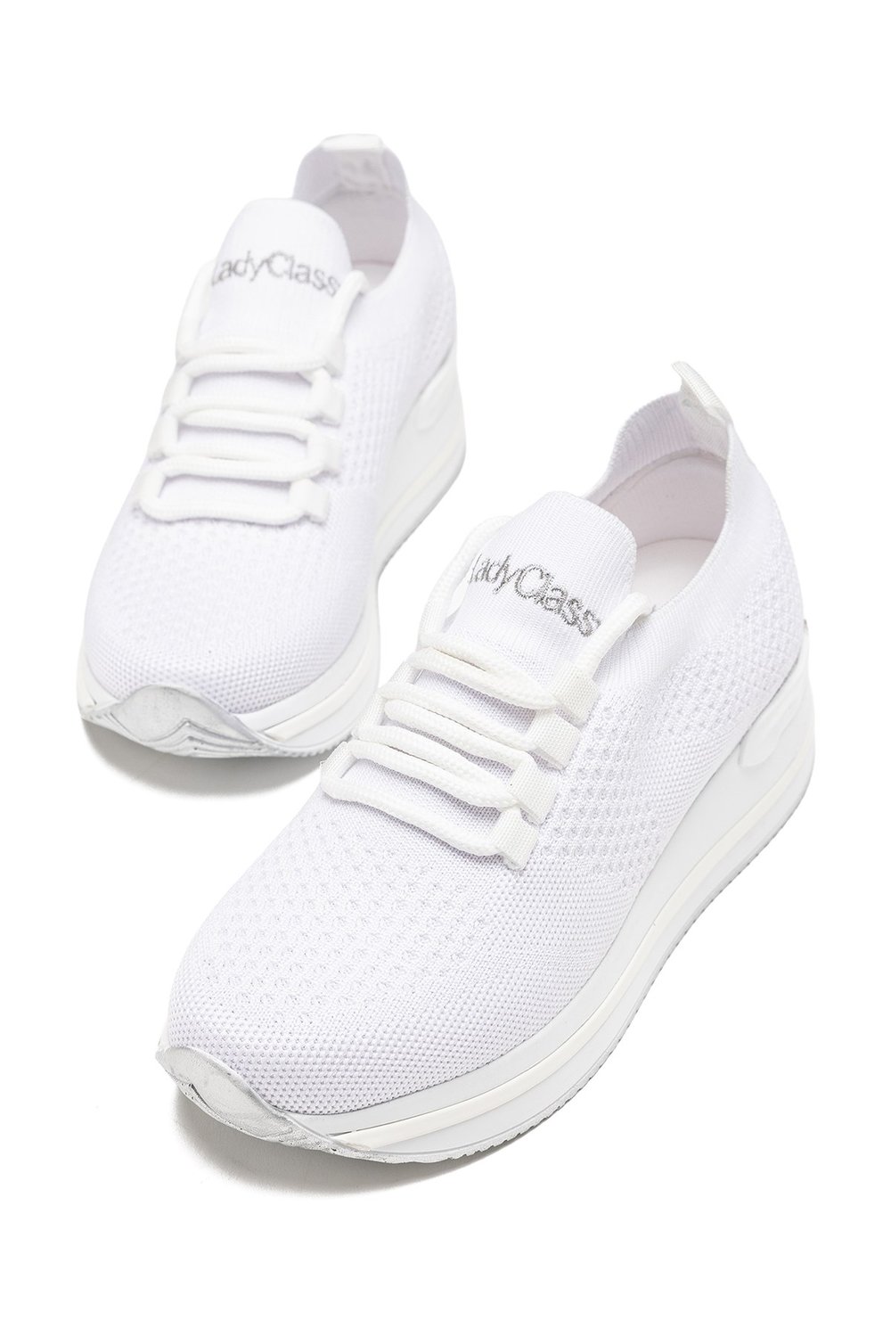 Kadın Ortopedik Taban Yazlık Triko Sneaker Hafif ve Rahat Günlük Spor Ayakkabı