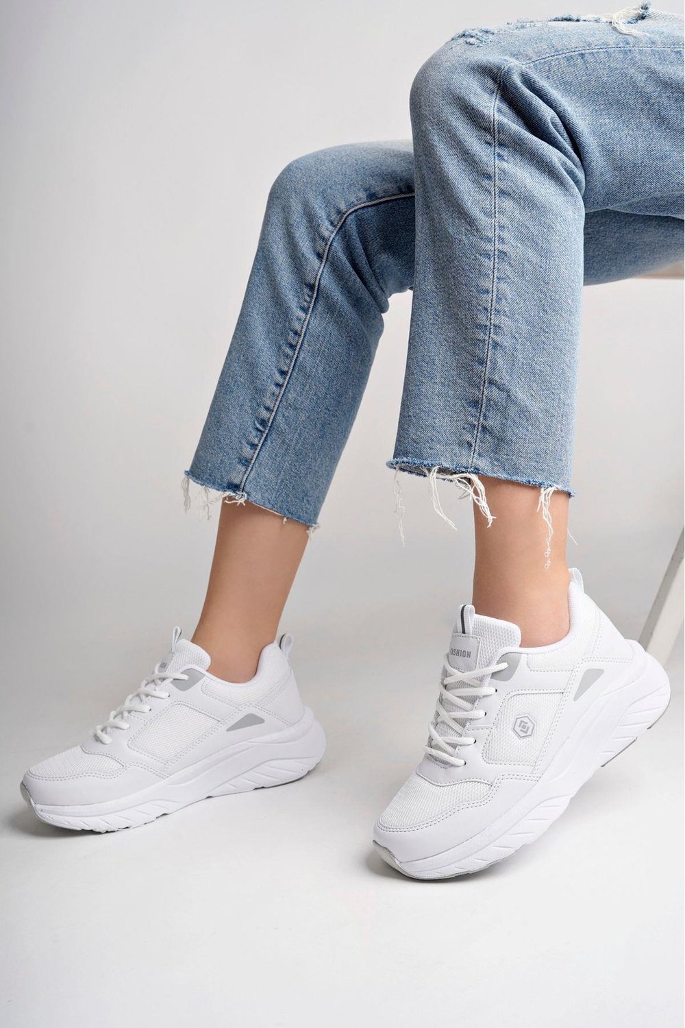 Ortopedik Kaymaz Kırılmaz Taban Konforlu Ortopedik Sneakers Yürüyüş Spor Ayakkabı