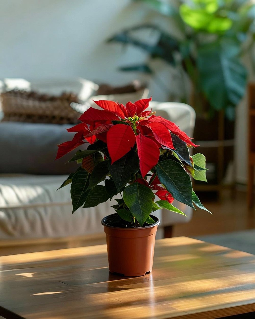 Atatürk Çiçeği - Poinsettia 14 cm Saksı