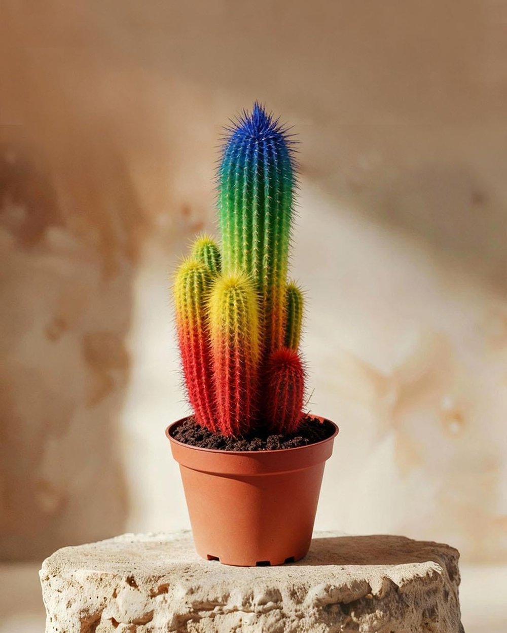 Rainbow Kaktüs İthal 8,5 cm Saksı