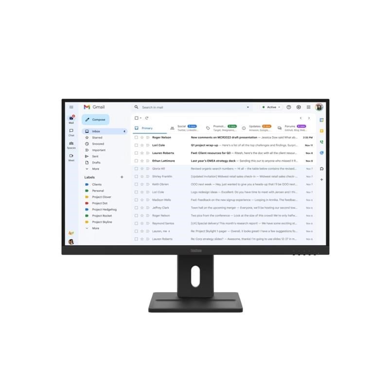 LENOVO E27-40 THINKVISION 64BCMAT4TK 4MS 100HZ HDMI+VGA WLED PIVOT MONITOR (3 YIL GARANTİ)