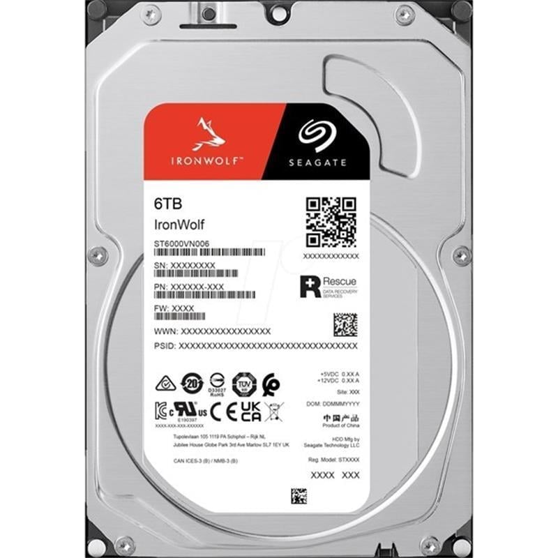 Seagate IronWolf 6TB NAS Hard Disk ST6000VN006 3.5