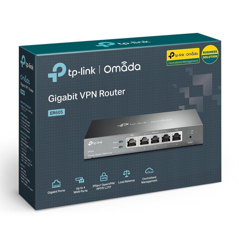 TP-Link TL-ER605 Omada Gigabit Multi-WAN VPN Router