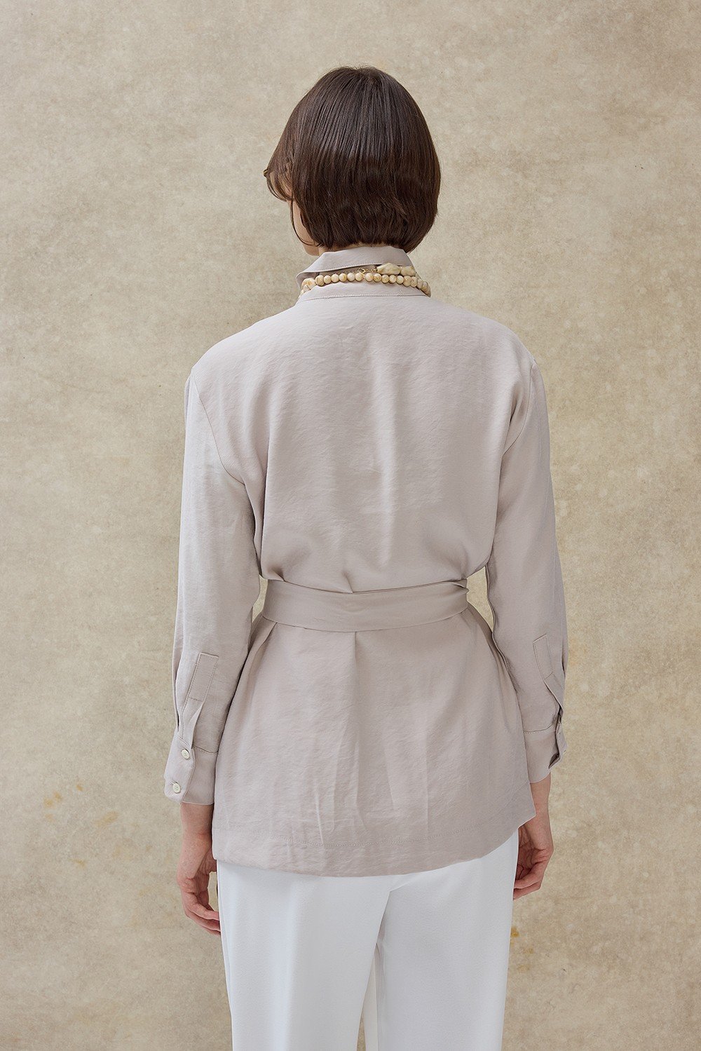 Vizon Liora Ceket Yaka Gömlek 