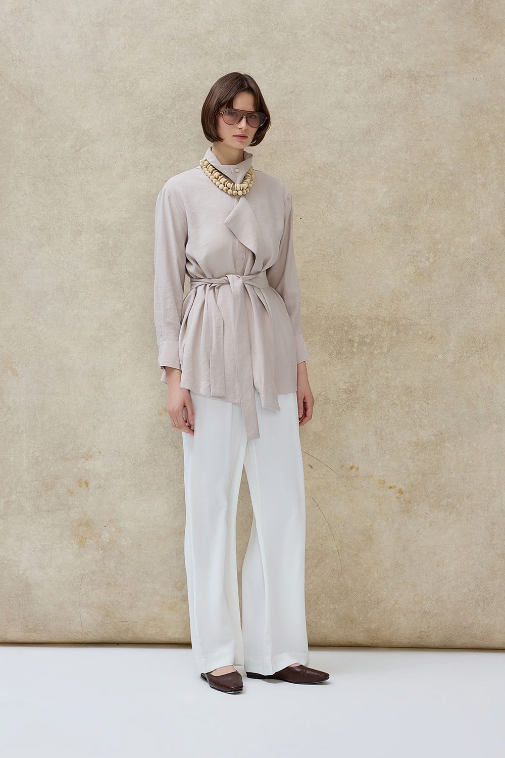 Vizon Liora Ceket Yaka Gömlek 