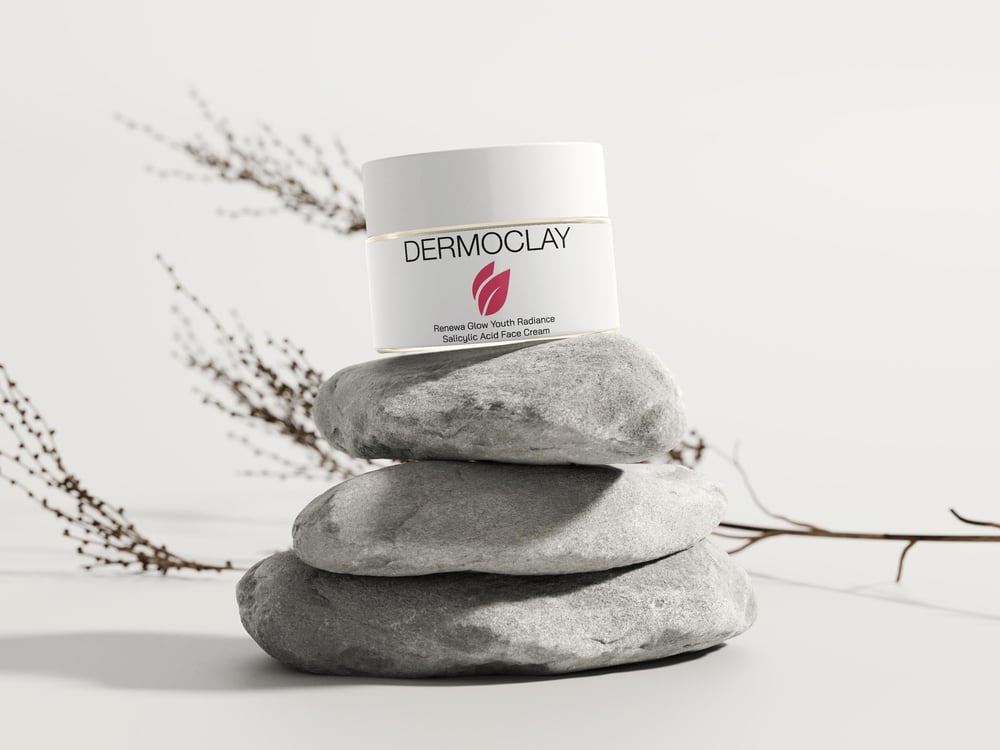 Dermoclay Renewa Glow Youth Radiance Akne Karşıtı Salisilik Asitli Yüz Kremi