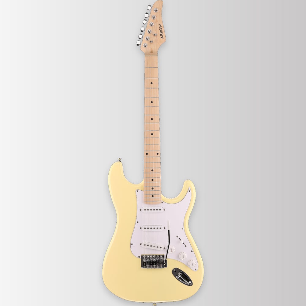 Arrow Tonecaster ST 111 Biscuit Maple/White