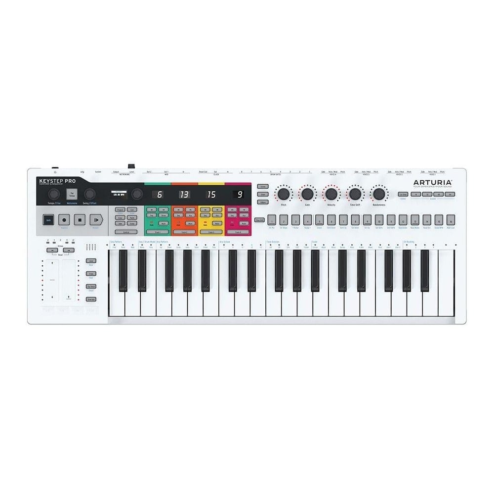Arturia Keystep Pro Midi Klavye - Beyaz