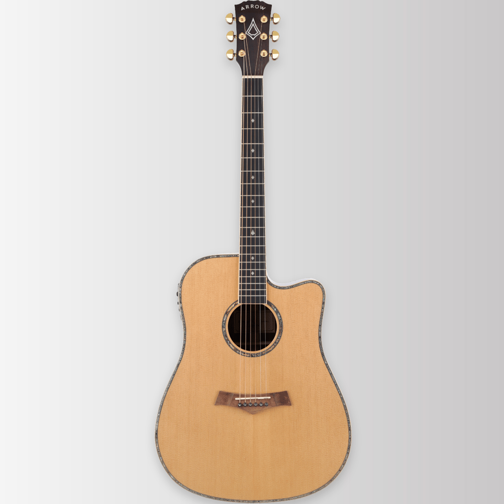 Arrow Platinium D CE SIT/RW Sitka/Rosewood - Electro-Acoustic Guitar