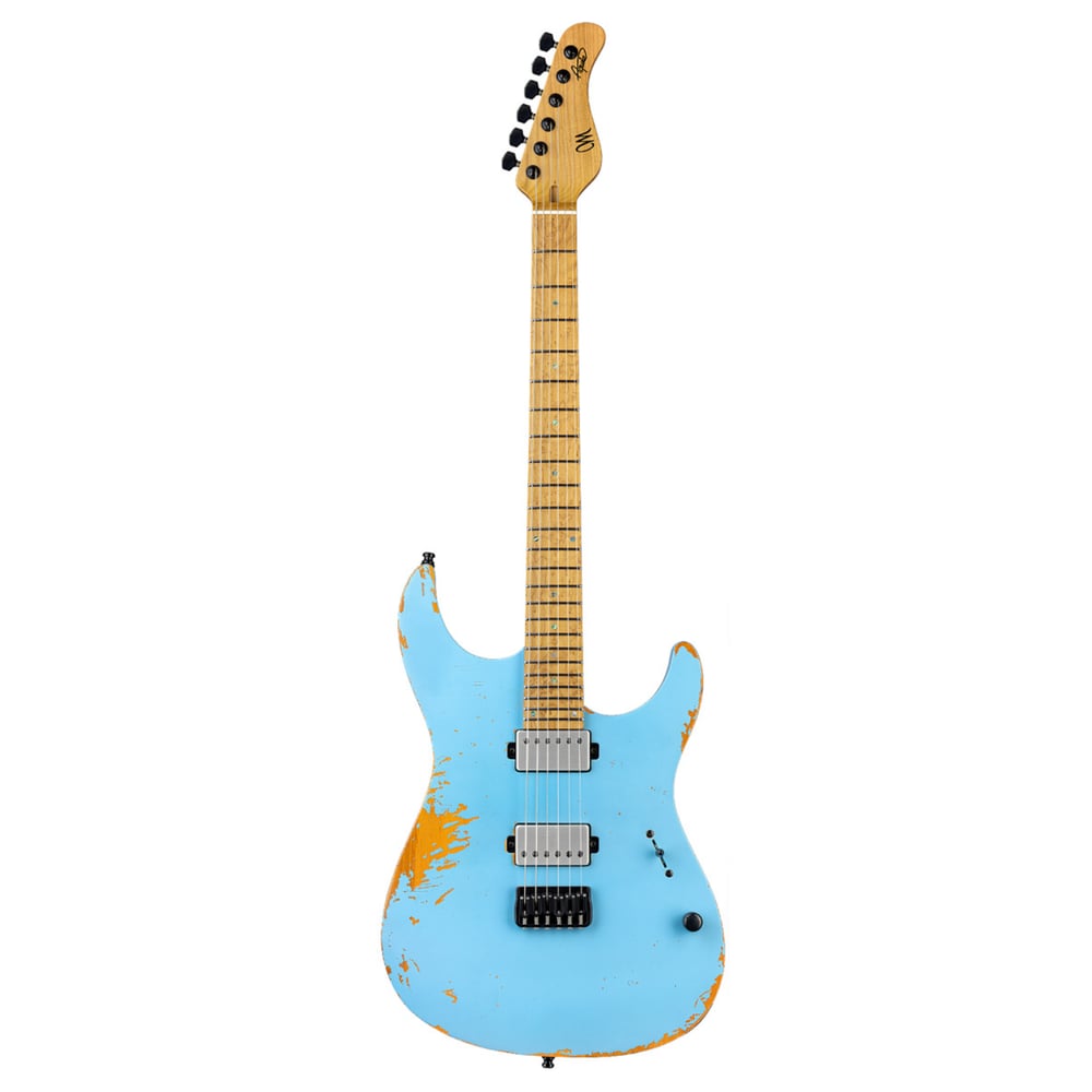 Mayones Aquila Aged S - 6 String - Daphne Blue