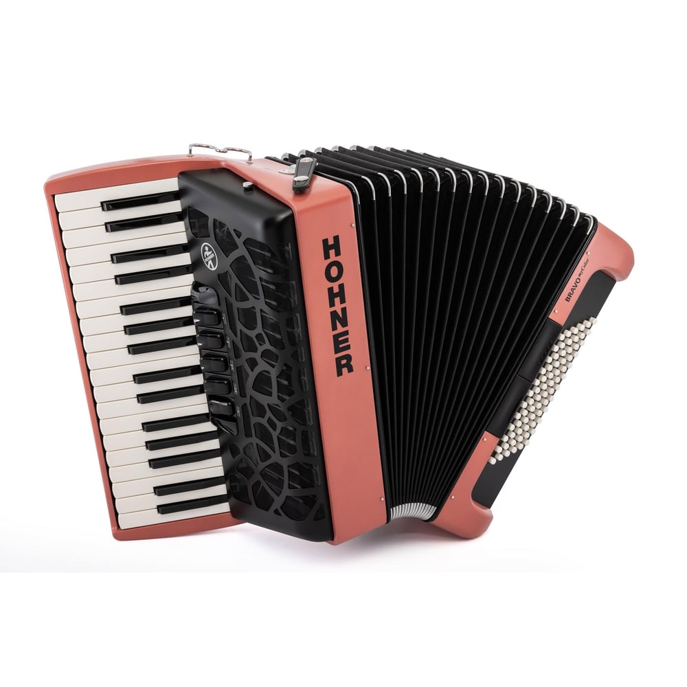 Hohner A166193 MyColor III 72 Akordiyon - Fire