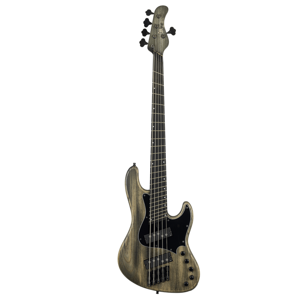 Mayones Jabba® Bassic V-Frets Antique Black - 5 String